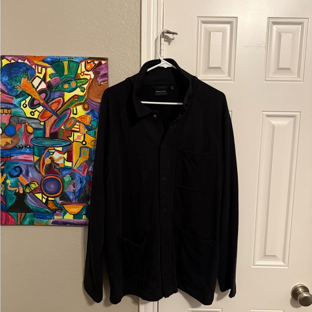 Richer Pooer Structured Terry Chore Coat